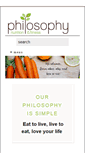 Mobile Screenshot of philosophynutrition.ca